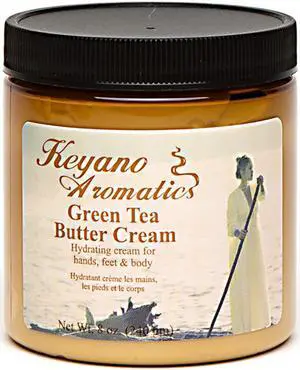 Keyano Aromatics Green Tea Butter Cream 8 oz