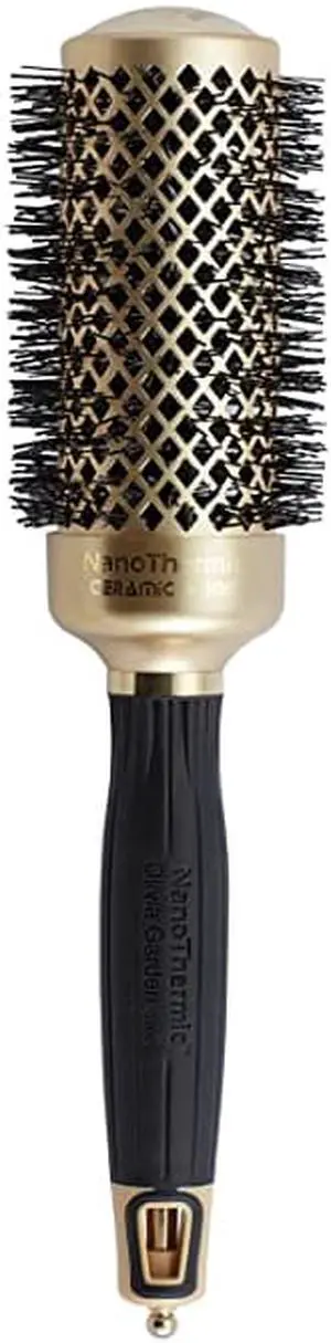 olivia garden nanothermic ceramic + ion hair brush  50th anniversary special edition nt44g 1 3/4"