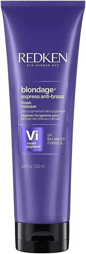 Redken Color Extend Blondage Express Anti-Brass Purple Hair Mask 8.5oz