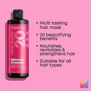 Matrix Total Results Miracle Creator Multi-Tasking Hair Mask 16.9oz