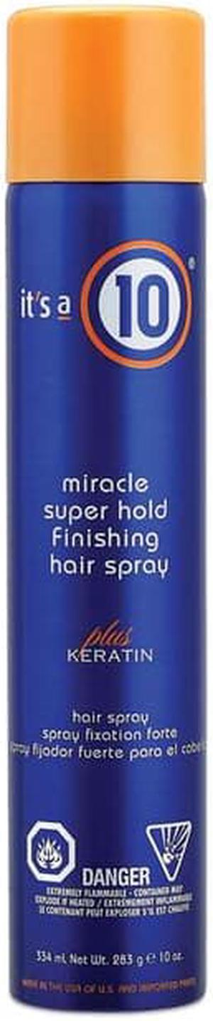 It's A 10 Miracle Superhold Finishing Hair Spray plus Keratin 10oz
