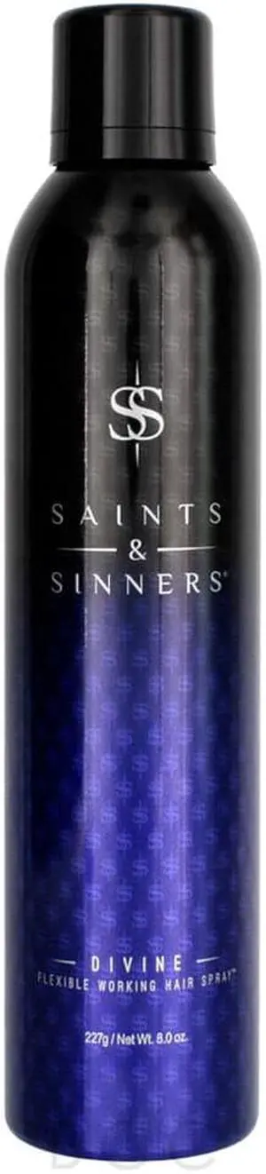 Saints & Sinners Divine Style Flexible Working Hair Spray 8oz
