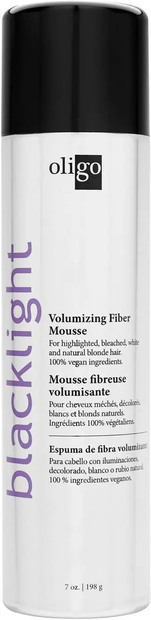 Oligo Blacklight Volumizing Fiber Mousse 7oz