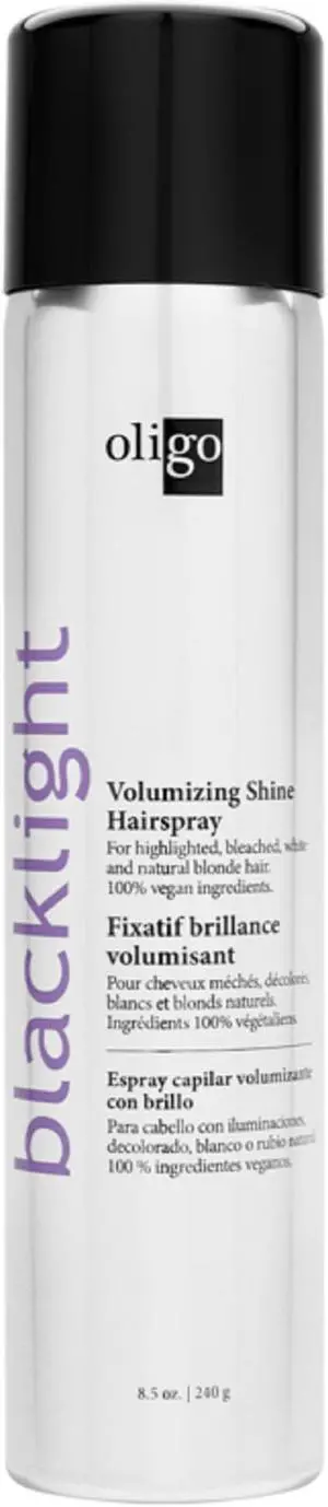 Oligo Blacklight Volumizing Shine Hairspray 8.5oz