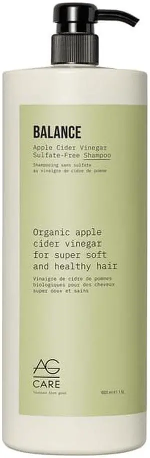 AG Care Balance Apple Cider Vinegar Sulfate-Free Shampoo 50.7oz