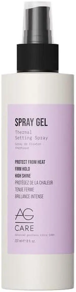 AG Care Curl Spray Gel Thermal Setting Spray 8oz