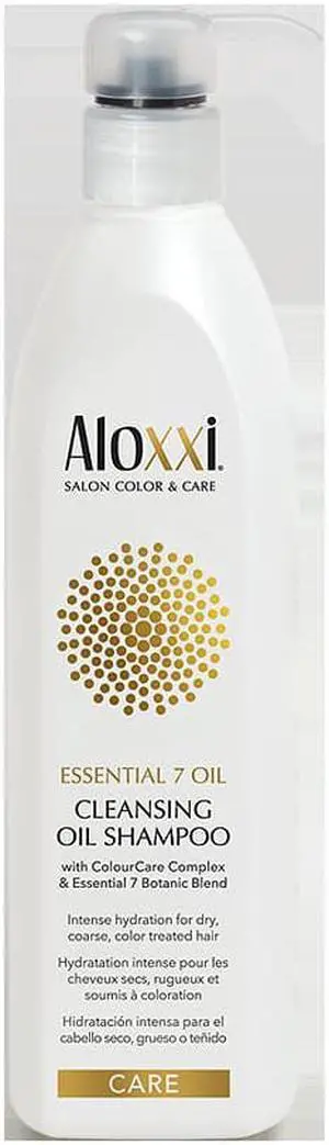 Aloxxi Essential 7 Oil Cleansing Oil Shampoo 10.1oz