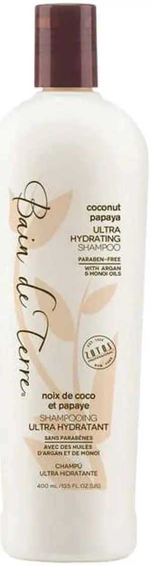 Bain De Terre Coconut Papaya Ultra Hydrating Shampoo 13.5oz