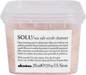 Davines Essential Haircare SOLU Sea Salt Scrub Cleanser 11.9oz
