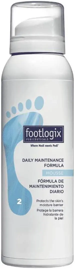 Footlogix Foot Care Mousse #2 Daily Maintenance 4.2oz