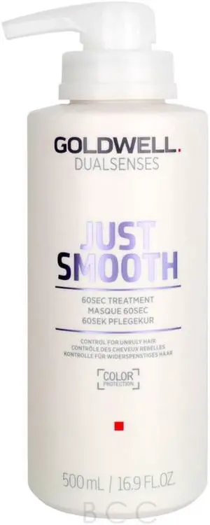Goldwell Dualsenses Just Smooth Taming 60 second Treatment 16oz/ 500ml