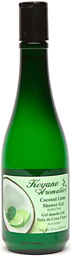 Keyano Aromatics Coconut Lime Shower Gel 12 oz