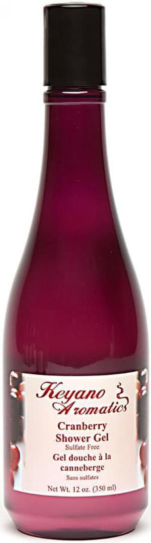 Keyano Aromatics Cranberry Shower Gel 12 oz.