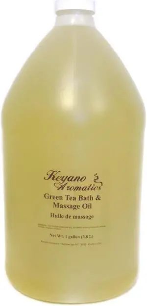 Keyano Aromatics Green Tea Massage Oil Gallon