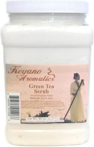 Keyano Aromatics Green Tea Scrub 80 oz