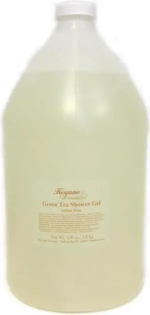 Keyano Aromatics Green Tea Shower Gel Gallon