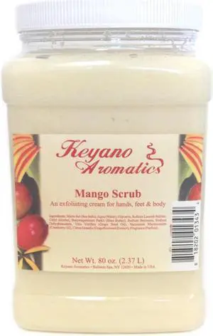 Keyano Aromatics Mango Exfoliating Body Scrub 80oz