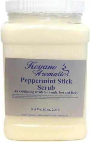 Keyano Aromatics Peppermint Stick Body Scrub 80 oz