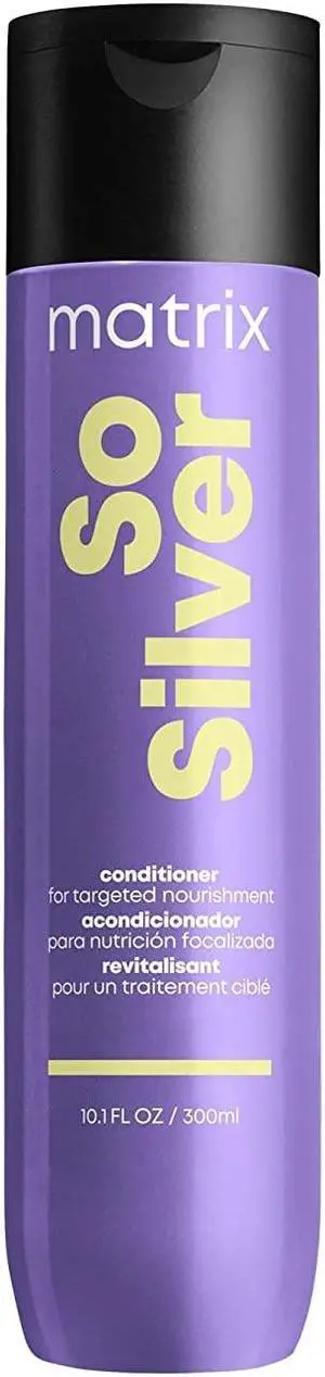 Matrix Total Results So Silver Conditioner for Blonde and Silver Hair 10.1oz