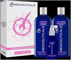Mediceuticals Hair Restoration Kit (Normal) For Women (3pc)
