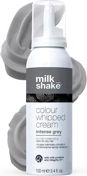 Milk Shake Color Whipped Cream 3.4oz - Intense Grey