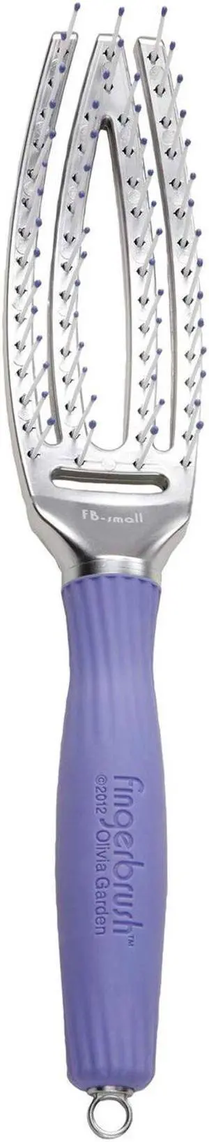 Olivia Garden Finger Brush Curved & Vented Paddle Brush - Small