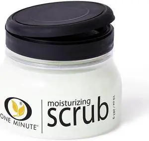 One Minute Manicure Exfoliating Fragrance Free Salt Scrub 10oz.