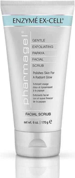 The Enzyme Ex-Cell Exfoliating Scrub exfoliates away dry, dulling skin. It improves skin texture and leaves skin soft and smooth.