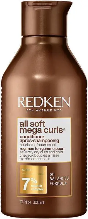 Redken All Soft Mega Curls Conditioner for Curly and Coily Hair 10.1oz