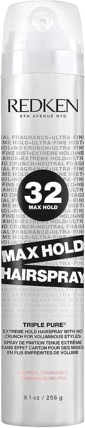 Redken Max Hold Neutral Fragrance Hairspray 9.1oz
