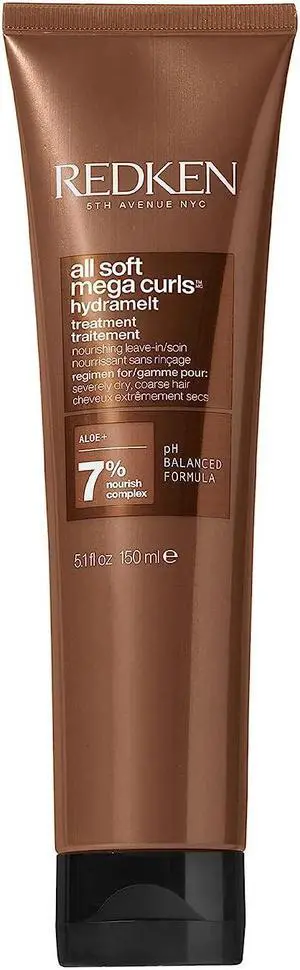 Redken All Soft Mega Curls Hydramelt Leave In Conditioner 5.1oz