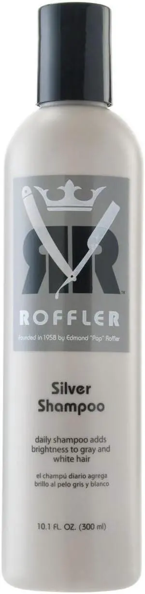 Roffler Silver Shampoo - Soften Gray Hair 10.1 oz