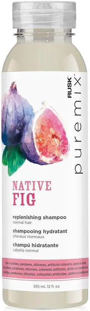 Rusk PureMix Native Fig Replenishing Shampoo 12oz