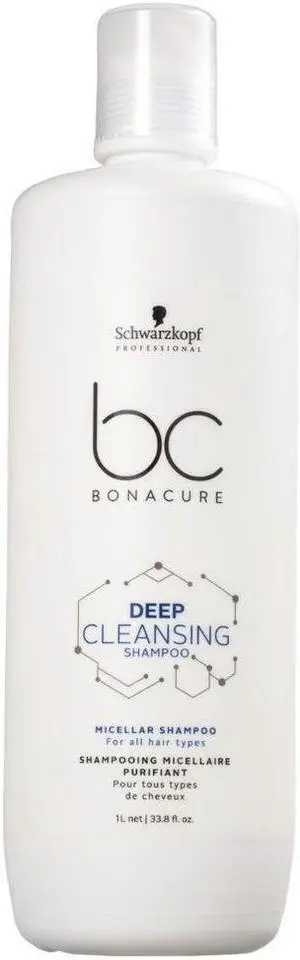 Schwarzkopf Bonacure Deep Cleansing Micellar Shampoo 33.8oz