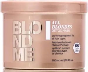 Schwarzkopf BlondMe Detox Mask For All Blondes 16oz