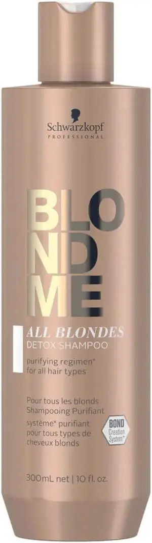 Schwarzkopf BlondMe Detox Shampoo For All Blondes 10oz