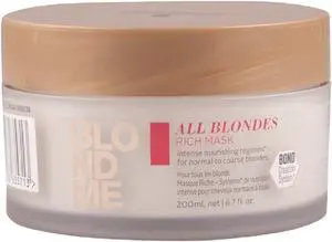 Schwarzkopf Blondme Rich Mask For Normal to Coarse Blondes 6.7oz