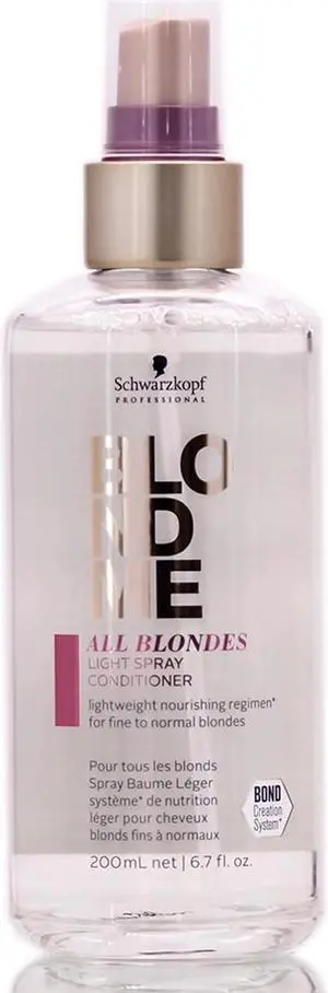 Schwarzkopf Blondme All Blondes Light Spray Conditioner 6.7oz