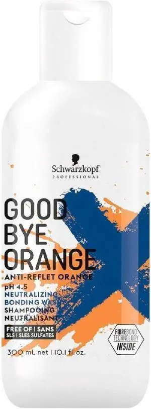 Schwarzkopf Goodbye Orange Neutralizing Wash Shampoo 10.1oz