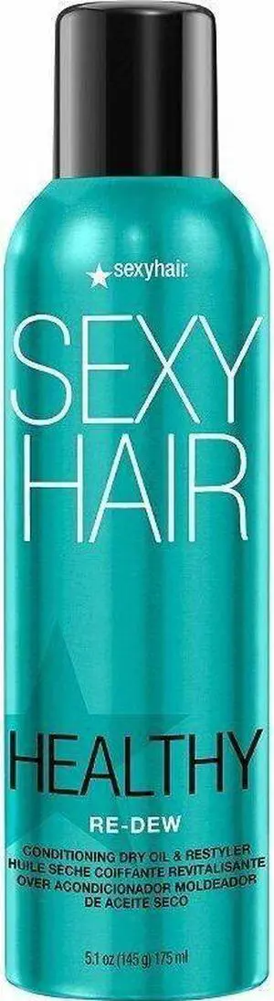 Sexy Hair Healthy Sexy Hair Re-Dew Conditioning Dry Oil & Restyler 5.1oz