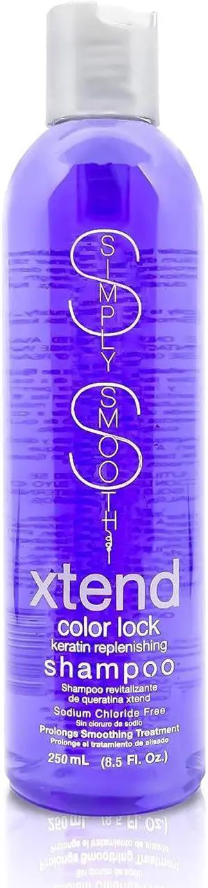 Simply Smooth xtend Color Lock Keratin Replenishing Shampoo 8.5oz