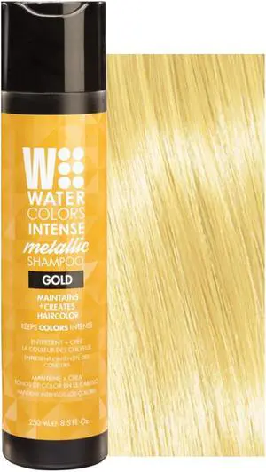 Tressa Watercolors Metallic Intense Shampoo 8.5 oz - Gold