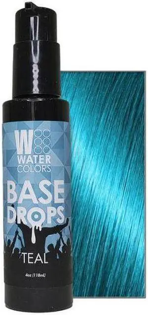 Tressa Watercolors Base Drops 4oz - TEAL