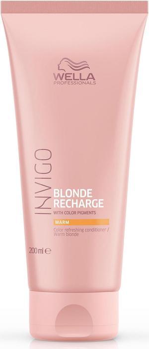Wella INVIGO Recharge Color Refreshing Conditioner Warm Blondes 6.7oz