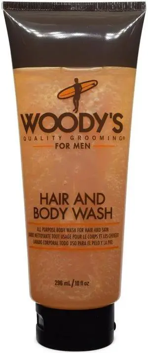 Woody's Hair & Body Wash 10 oz