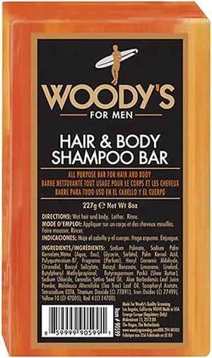 Woody's Hair & Body Shampoo Bar 8oz
