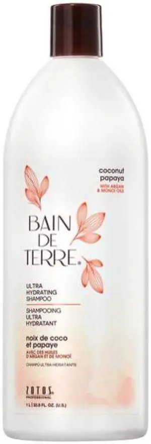 Bain De Terre Coconut Papaya Ultra Hydrating Shampoo Liter