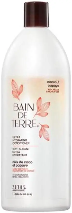 Bain De Terre Coconut Papaya Ultra Hydrating Conditioner Liter