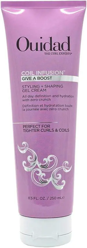 Ouidad Coil Infusion Give A Boost Styling & Shaping Gel Cream 8.5oz