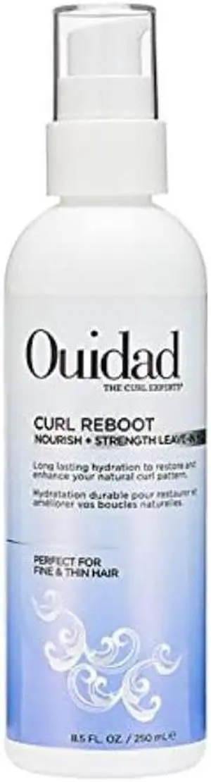 Ouidad Curl Reboot Nourish + Strength Leave-In Mask (Fine and Thin Curls) 8.5oz